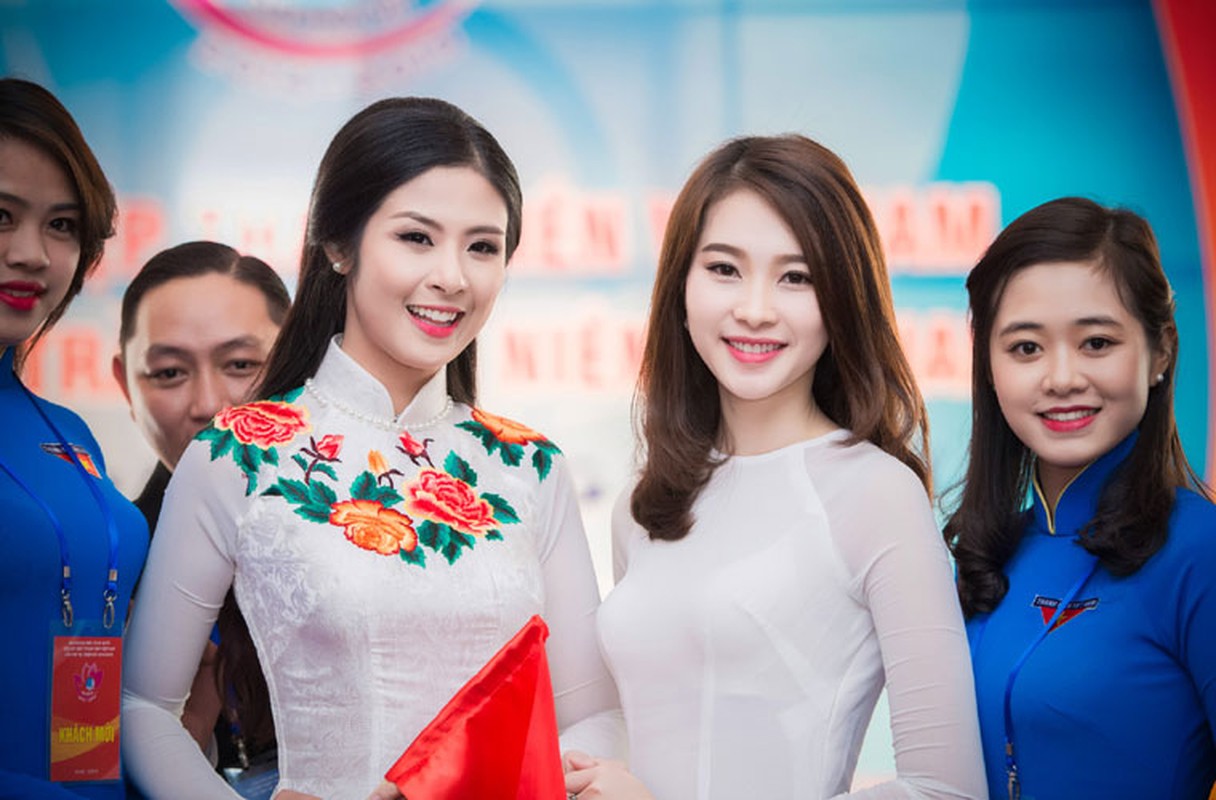 Hoa hau Dang Thu Thao dep tinh khoi cung ao dai-Hinh-2